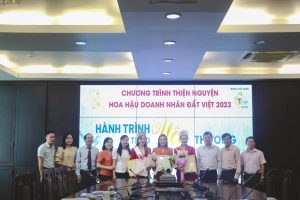 Hành trình trao yêu thương của đoàn Hoa hậu Doanh nhân đất Việt 2023