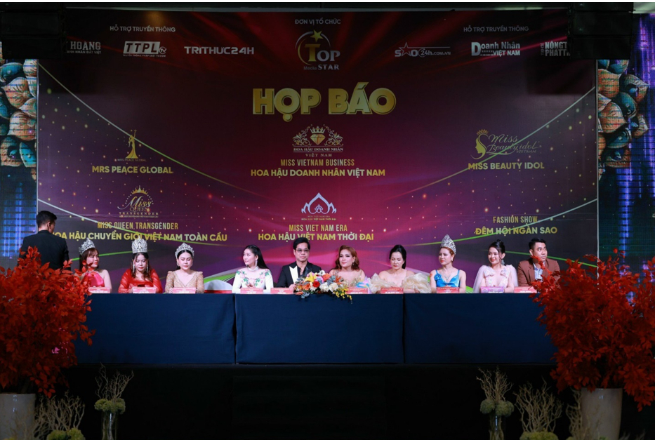 Họp báo Miss Beauty Idol Viet Nam 2024